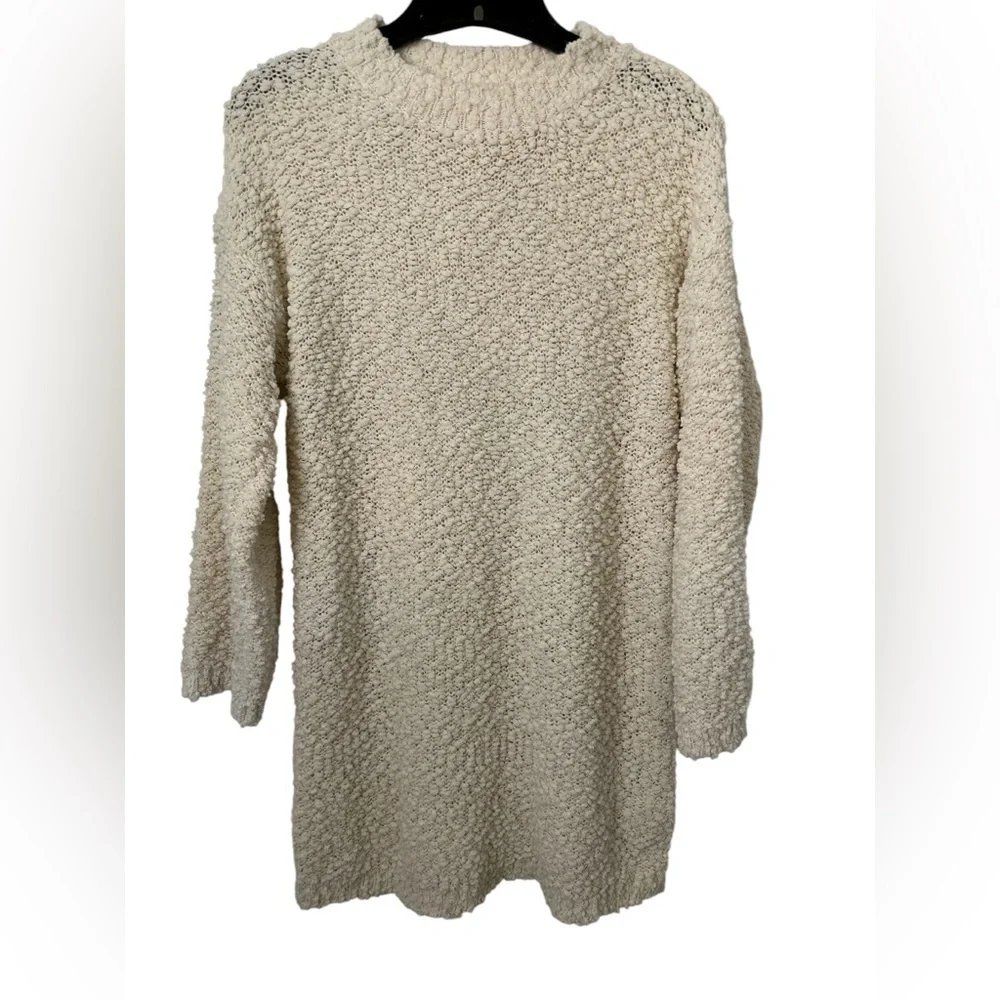 Hayden Girls Cream Popcorn Pull Over Sweater Dress XL NWOT